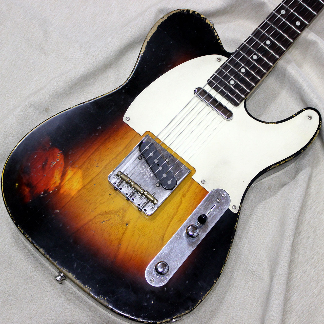 MJT Telecaster Sunburst Body Relic (Aegd) + アイモク(愛知