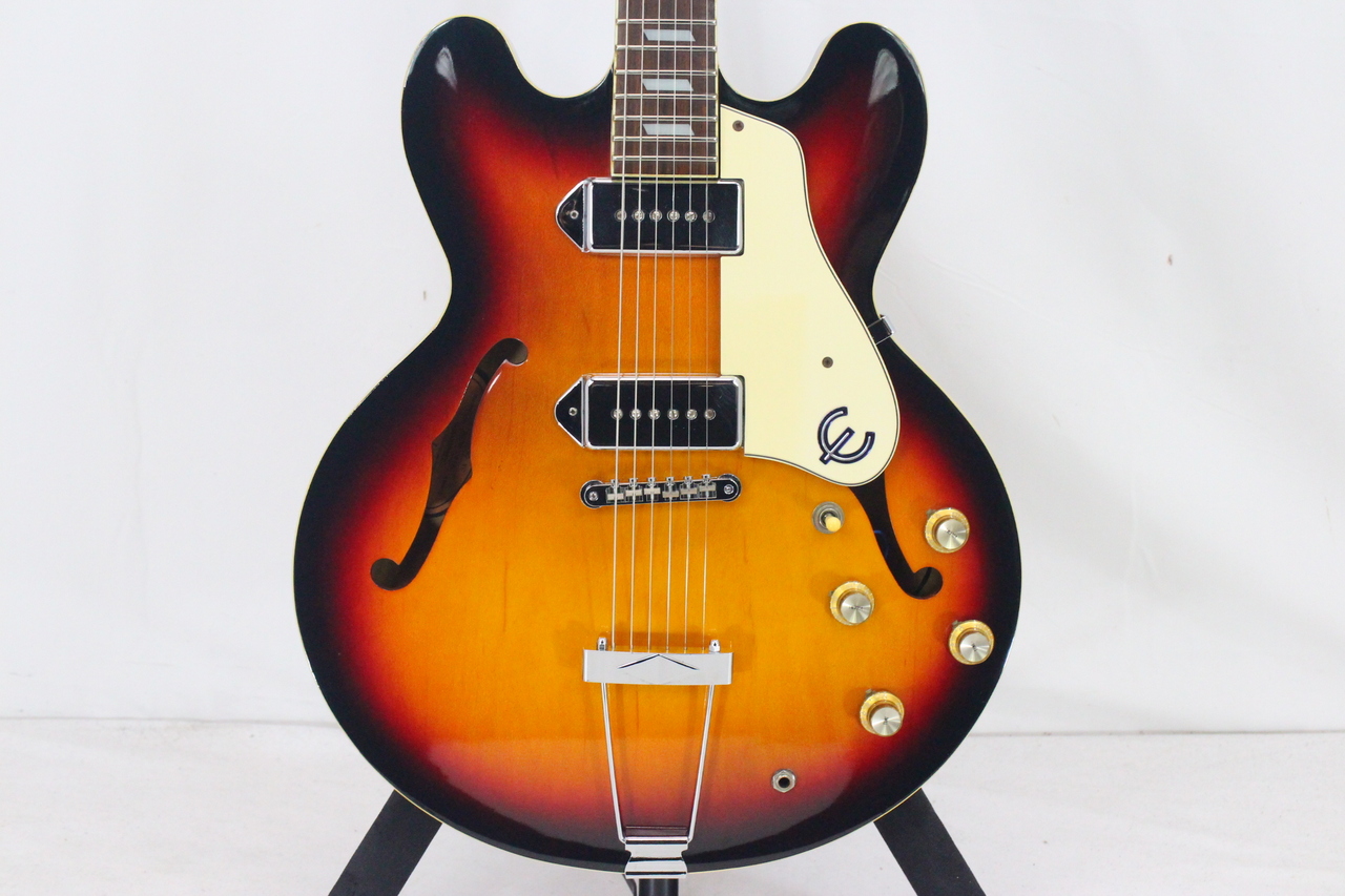 ギター Epiphone CASINO SB MADE IN Peerless Epiphone Casino VC Vintage Reissue 1997 Peerless Hollowbody