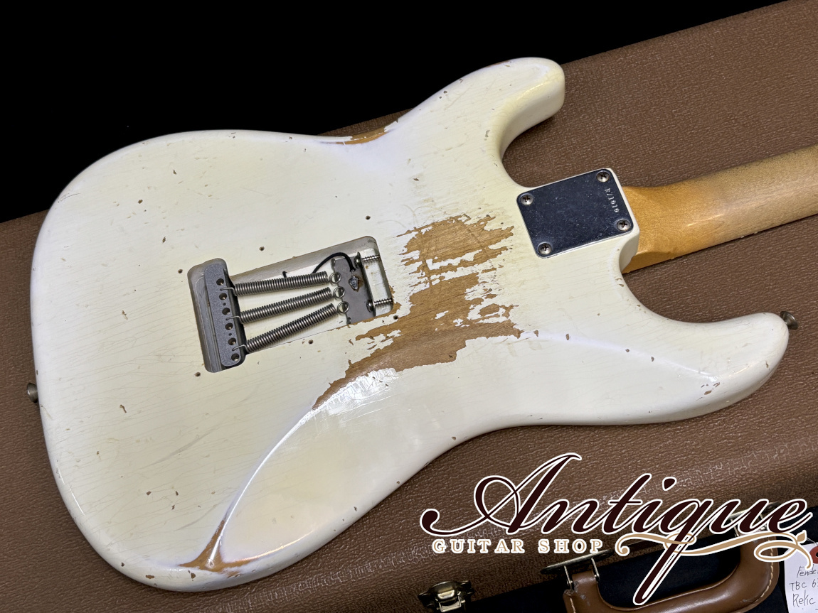 Fender Custom Shop 1963 Stratocaster 2013 Olympic White Hard-Relic