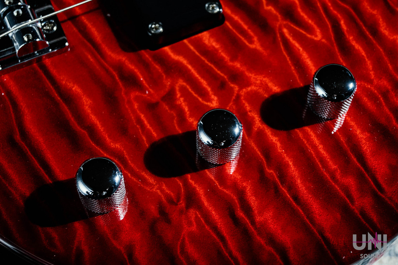 ESP J-TVB-Ⅴ Fire Red LUNA SEA Jモデル ESP J-TVB-V Fire Red (LUNASEA J Signature Model)（中古）【楽器検索