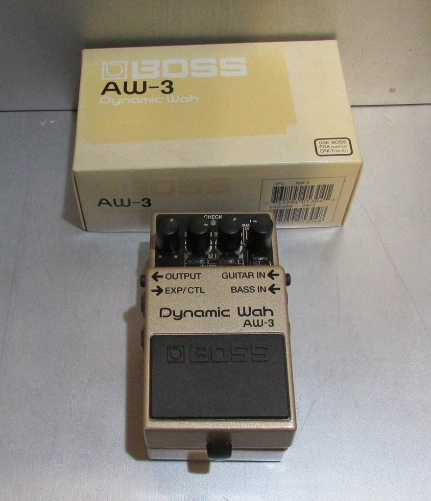 最新コレックション Wah BOSS ワウ AW-3 美品 Dynamic BOSS Dynamic 