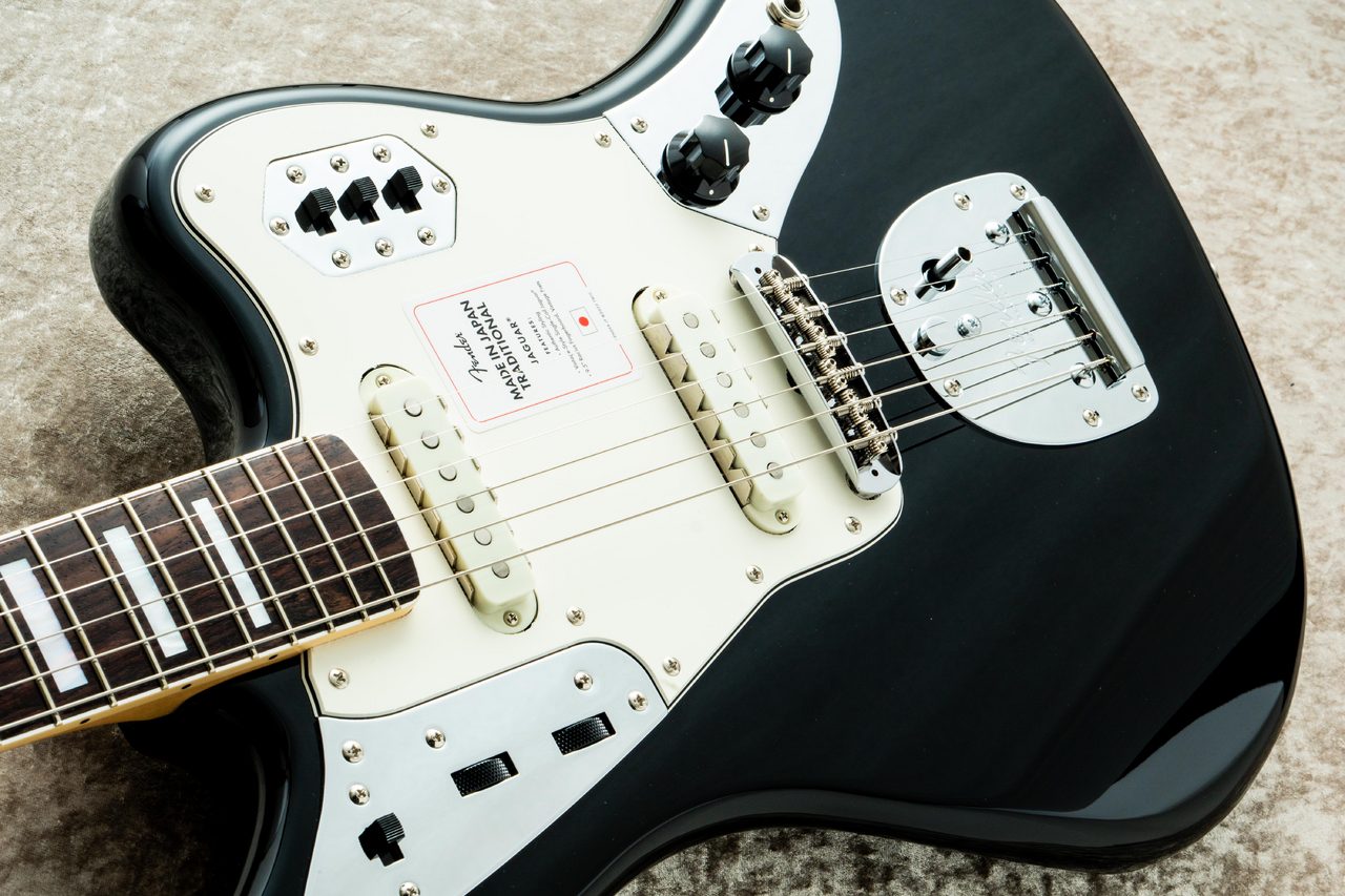 Fender Made in Japan Traditional II Late 60s Jaguar -Black-【3.70