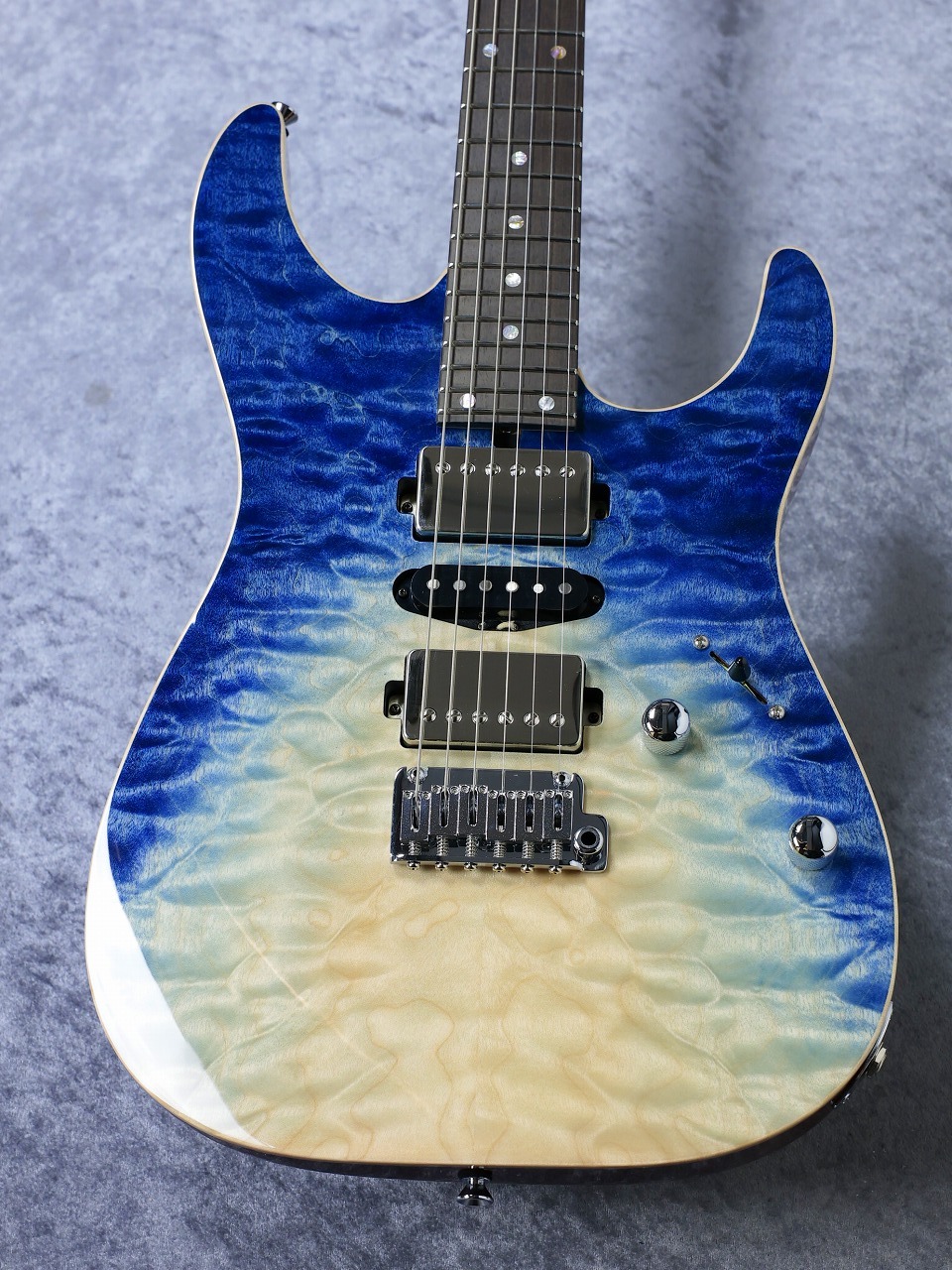 【極美品】T's Guitars DST-Pro24 ～Legend Blue～ 65th Anni Custom DST-Pro24 Selected 5A Ouilt Maple Top