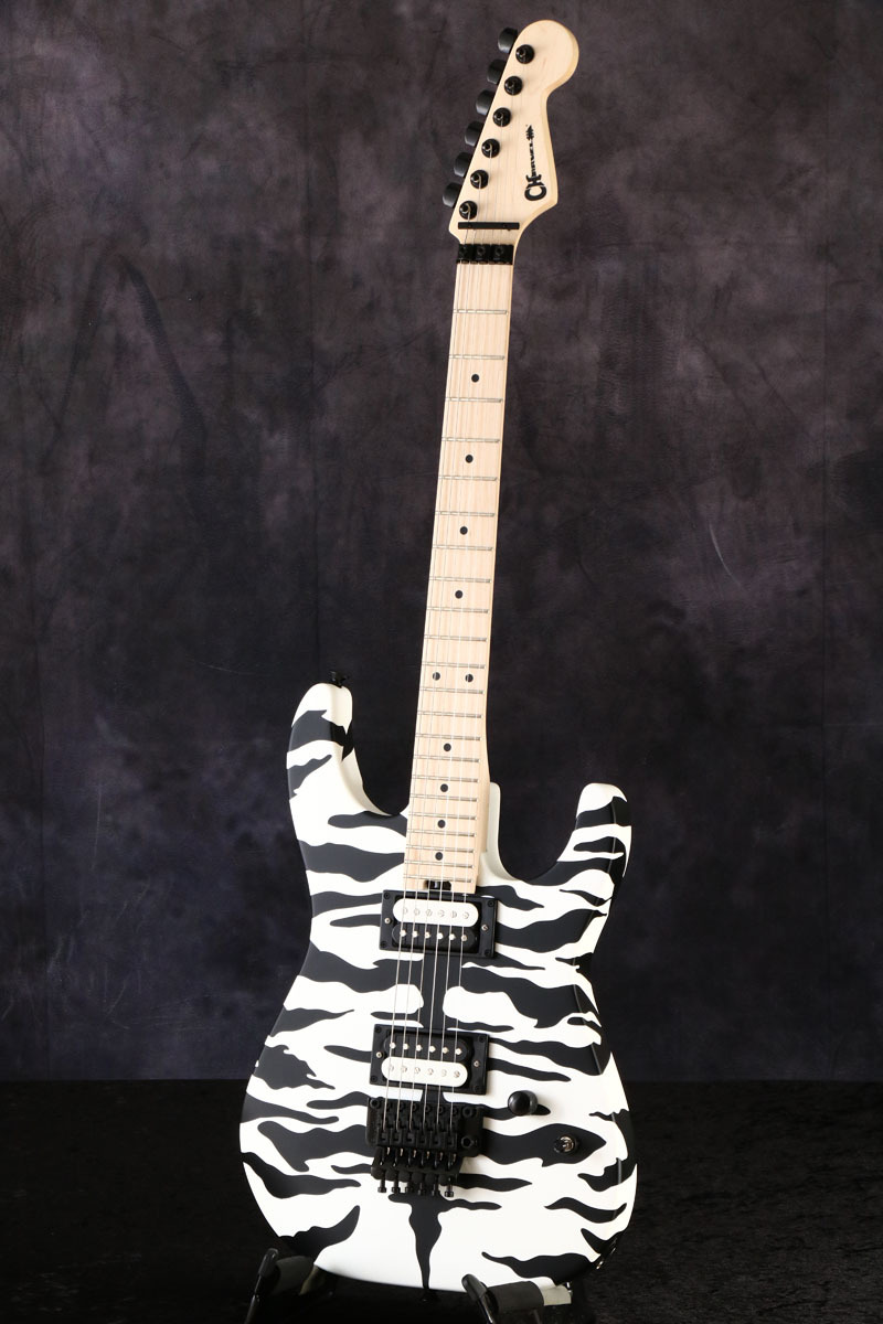 Charvel Satchel Signature Pro-Mod DK22 HH FR Satin White Bengal ...