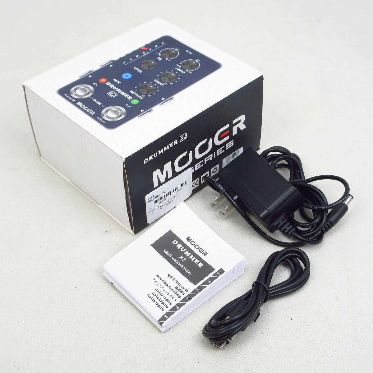 MOOER Drummer X2 ドラムマシンペダル 【横浜店】（中古）【楽器検索