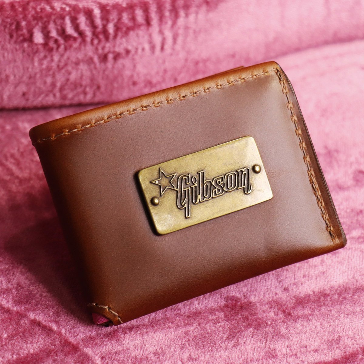 Gibson LIFTON-WLT-BRN Lifton Leather Wallet Brown ギブソン 財布