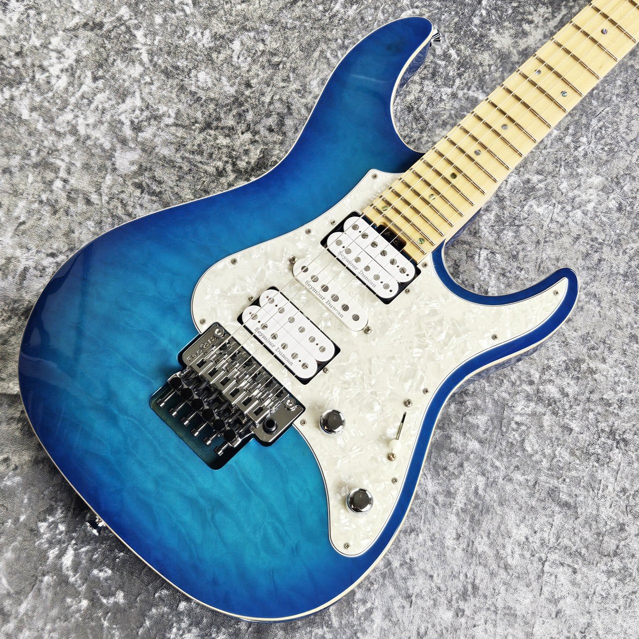 EDWARDS E-SN-150FR/QM -Aqua Marin-（中古）【楽器検索デジマート】