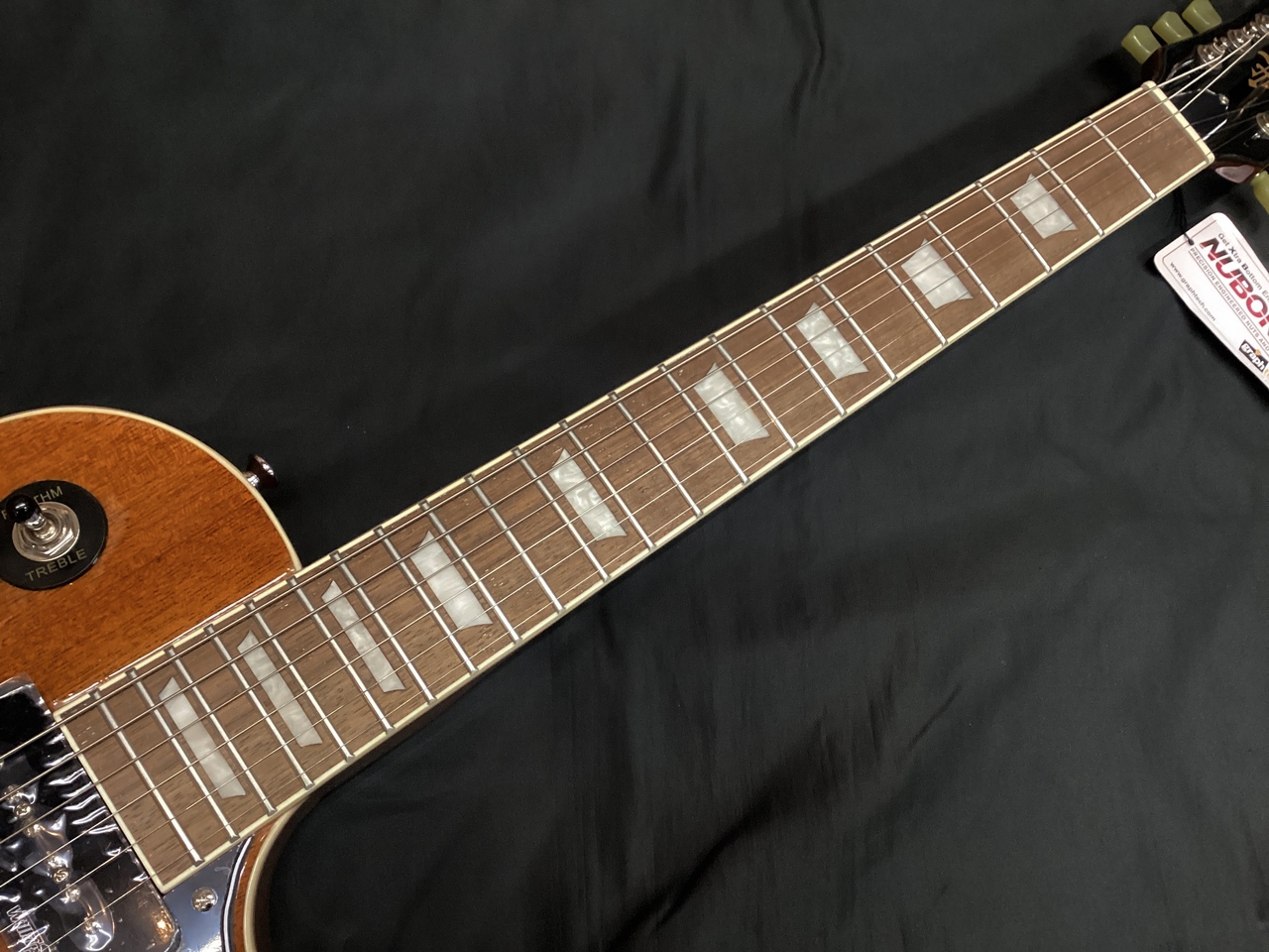 Vintage V100PMH ReIssued/Natural Mahogany (ヴィンテージ レスポールタイプ P90 )（新品）【楽器検索デジマート】