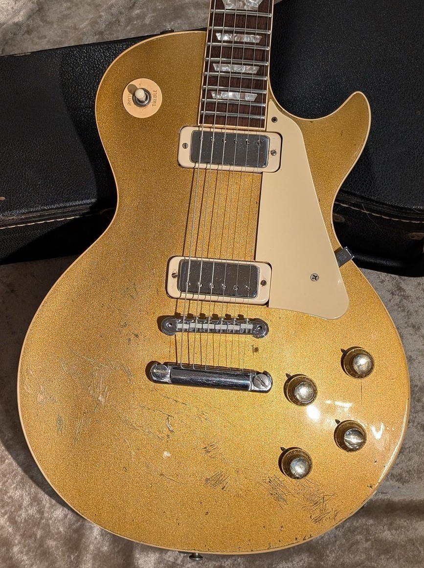 Gibson 1974 Les Paul Deluxe Gold Top【4.51kg】【G-CLUB TOKYO