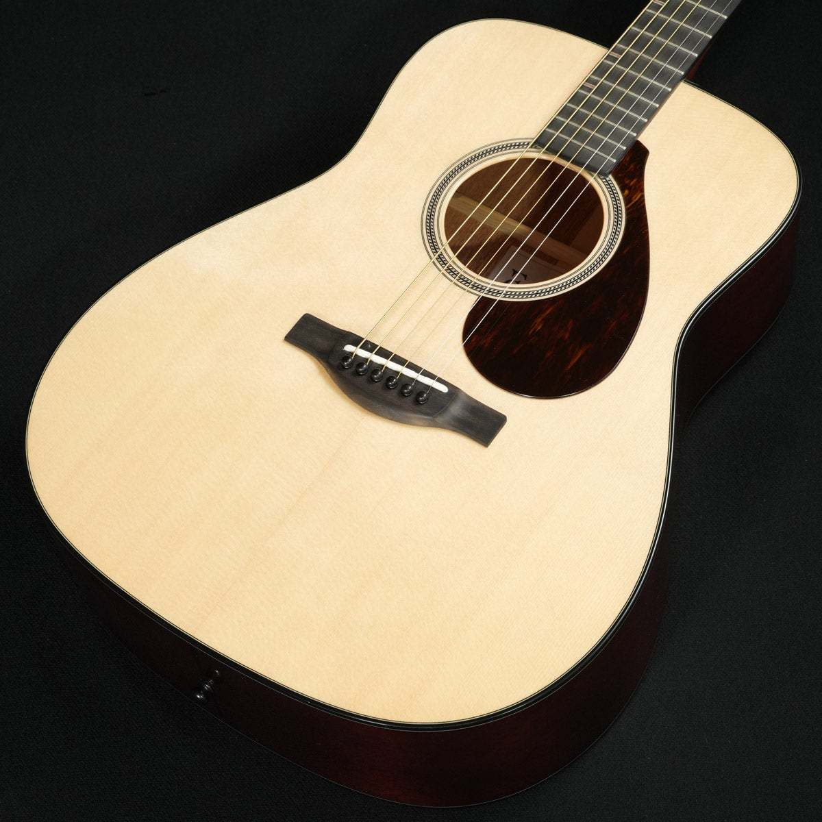 【24日まで特価】Yamaha Attitude 75M ディマジオPU交換 YAMAHA FG7M Sitka Spruce Top and African Mahogany Body Natural ≪S