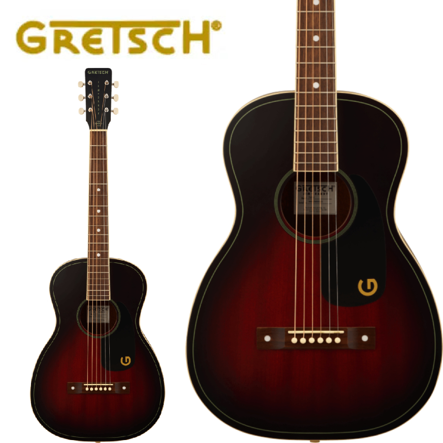 【新品同様】Gretsch / Jim Dandy パーラー 単板トップ　限定品 Gretsch Jim Dandy Parlor -Deep Cherry Burst-【オンラインストア限定