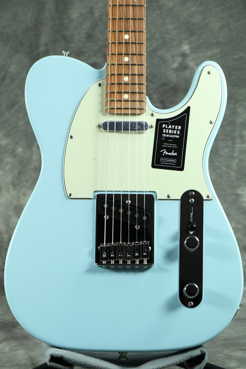 fender player telecaster daphne blue