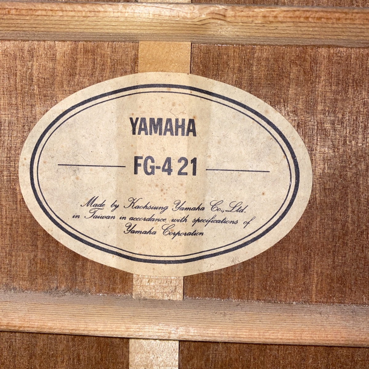 YAMAHA FG-421 Acoustic Guitar（中古/送料無料）【楽器検索デジマート】