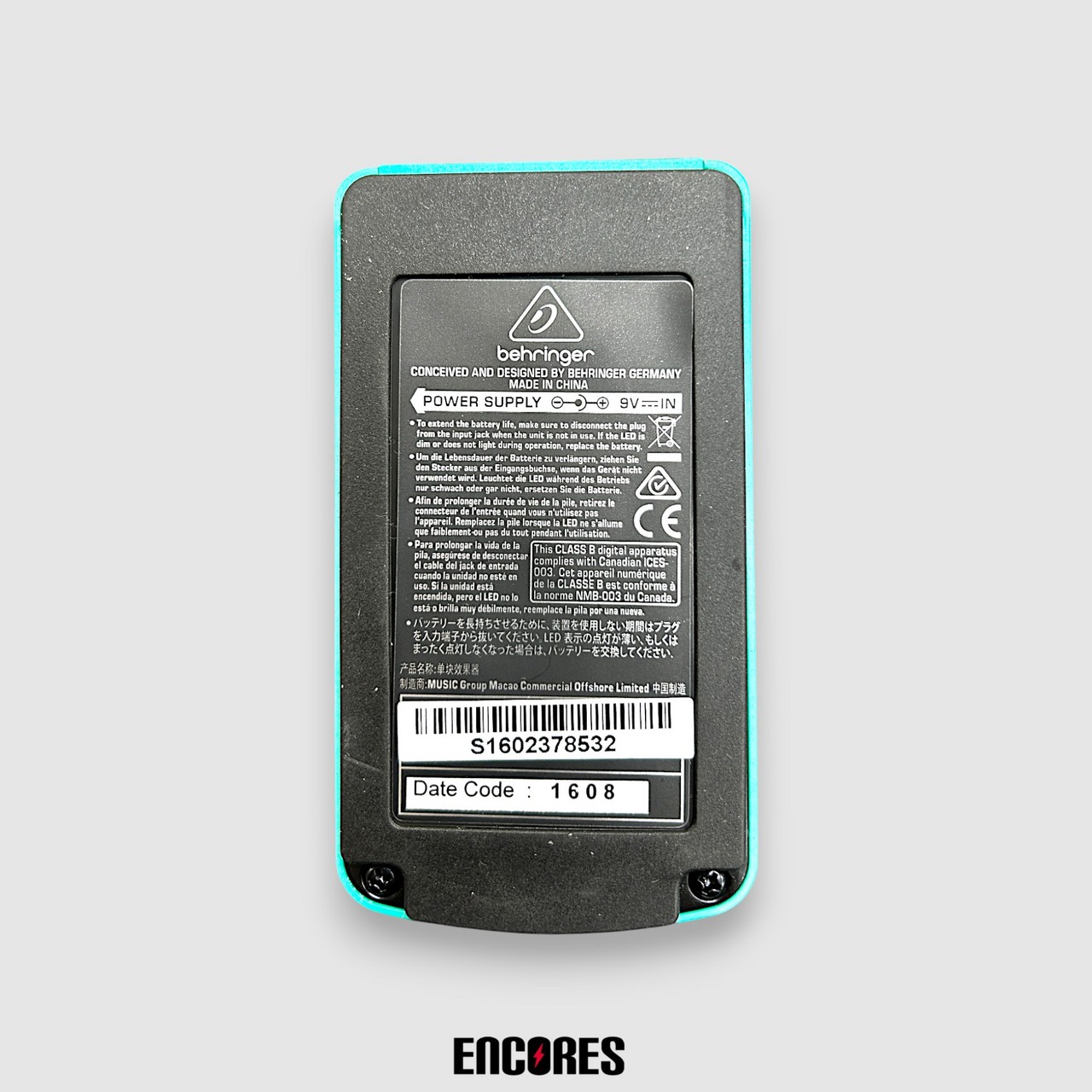 BEHRINGER us600 ultra shifter harmonist pedal ハーモニスト（中古