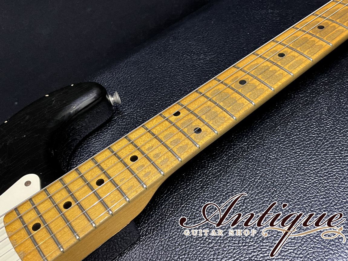 Fender Custom Shop MBS 1956 Stratocaster 2013 Black Hard Relic w/Soft V 1P  Neck 3.34kg by Todd Krause 