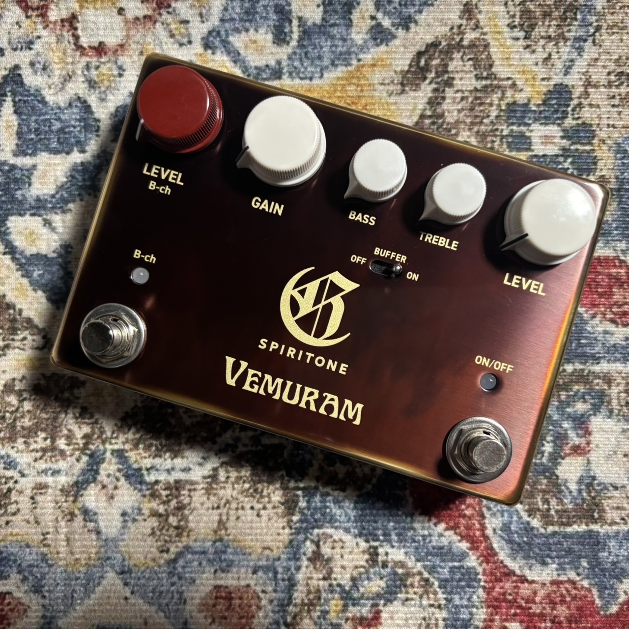 エフェクターVEMURAMから新製品Charモデル”SPIRITONE”が発売