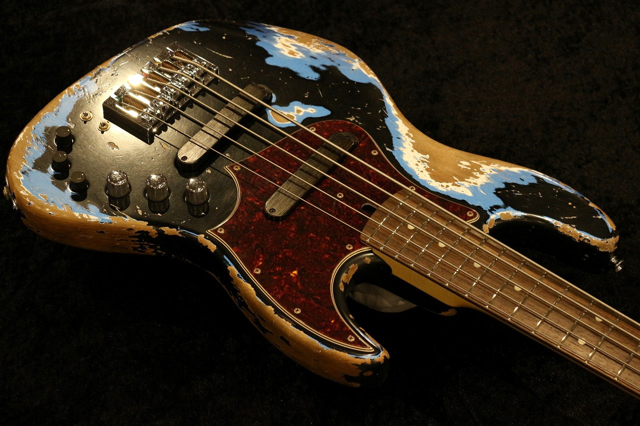 Xotic Custom Order XJ-1T 5st MH Super Heavy Aged / Black
