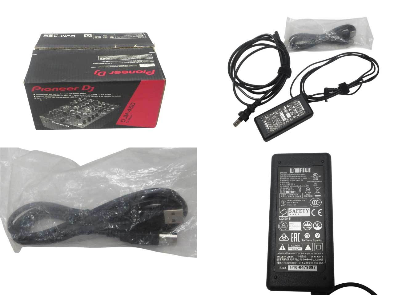 Pioneer DJM-450 2chミキサー DJミキサー パイオニア 2018年式 DJ機器