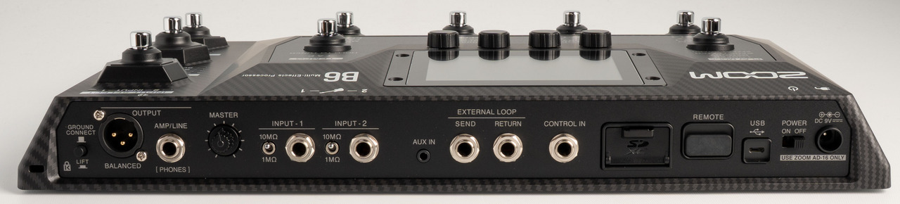 ZOOM B6 / Bass Multi-Effects Processor（新品）【楽器検索デジマート】