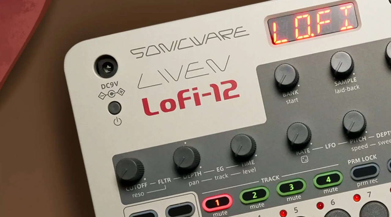 SONICWARE LIVEN Lofi-12 4トラックシーケンサー搭載 サンプラー