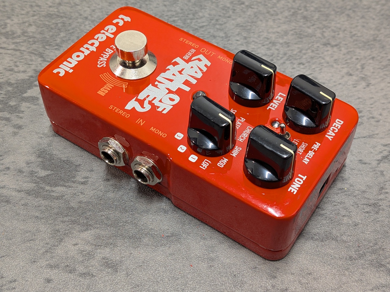 tc electronic Hall of Fame Rever 中古 tc electronic Hall of Fame Reverbリバーブ・ペダル（中古）【楽器