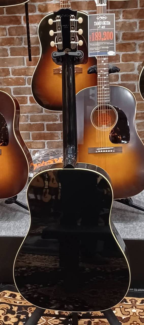 Gibson 60s J-45 Original Adj Adirondack Red Ebony Gloss #21745042