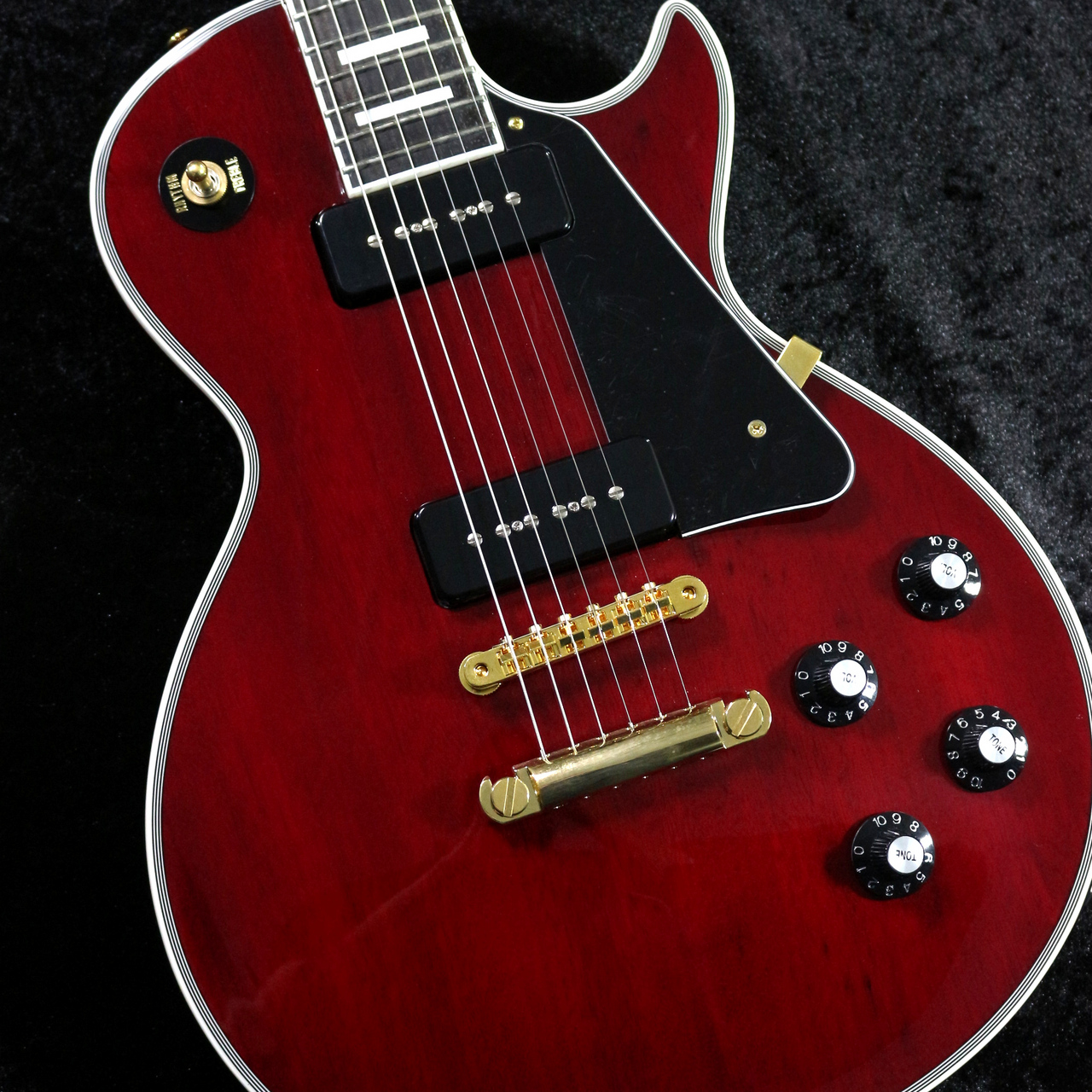 Edwards エレキギター レッド EDWARDS E-LP-CTM/P-Cherry-#ED6292243 【4.28kg】（新品/送料無料