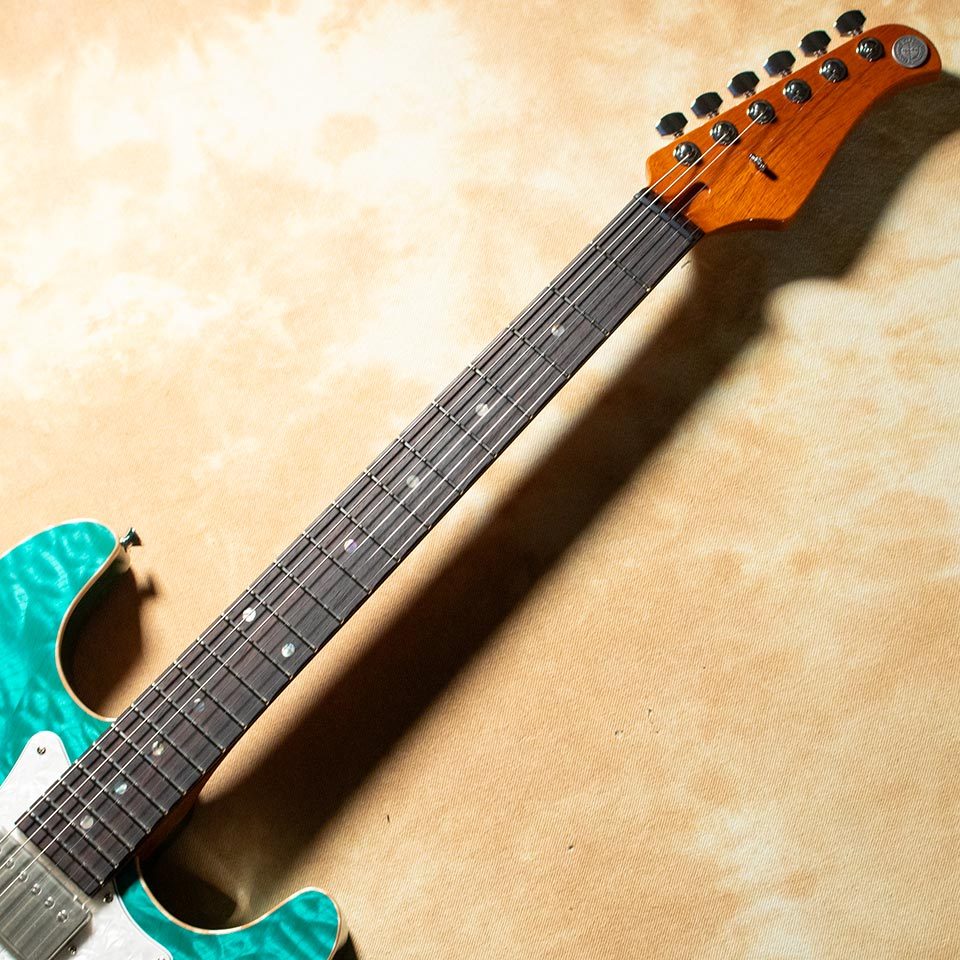 ギター Blueqs Bro ギター Blueqs Bro Dean ZX TBZ Bolt On Guitar - Trans