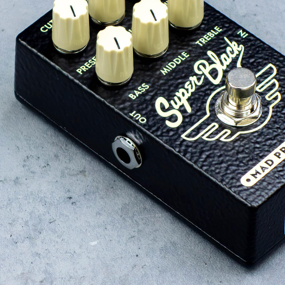 新品 国内正規品 MAD PROFESSOR FGComp HW MAD PROFESSOR Super Black mini【60年代のクラシックなBlack Panel