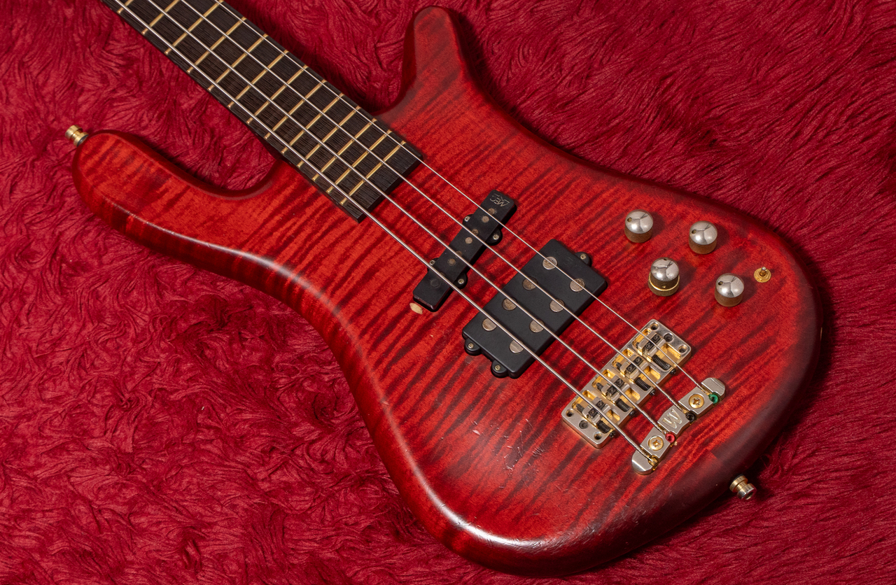 Warwick Streamer LX Jazzman 4st Burgundy Red Oil finish 2013 4.070