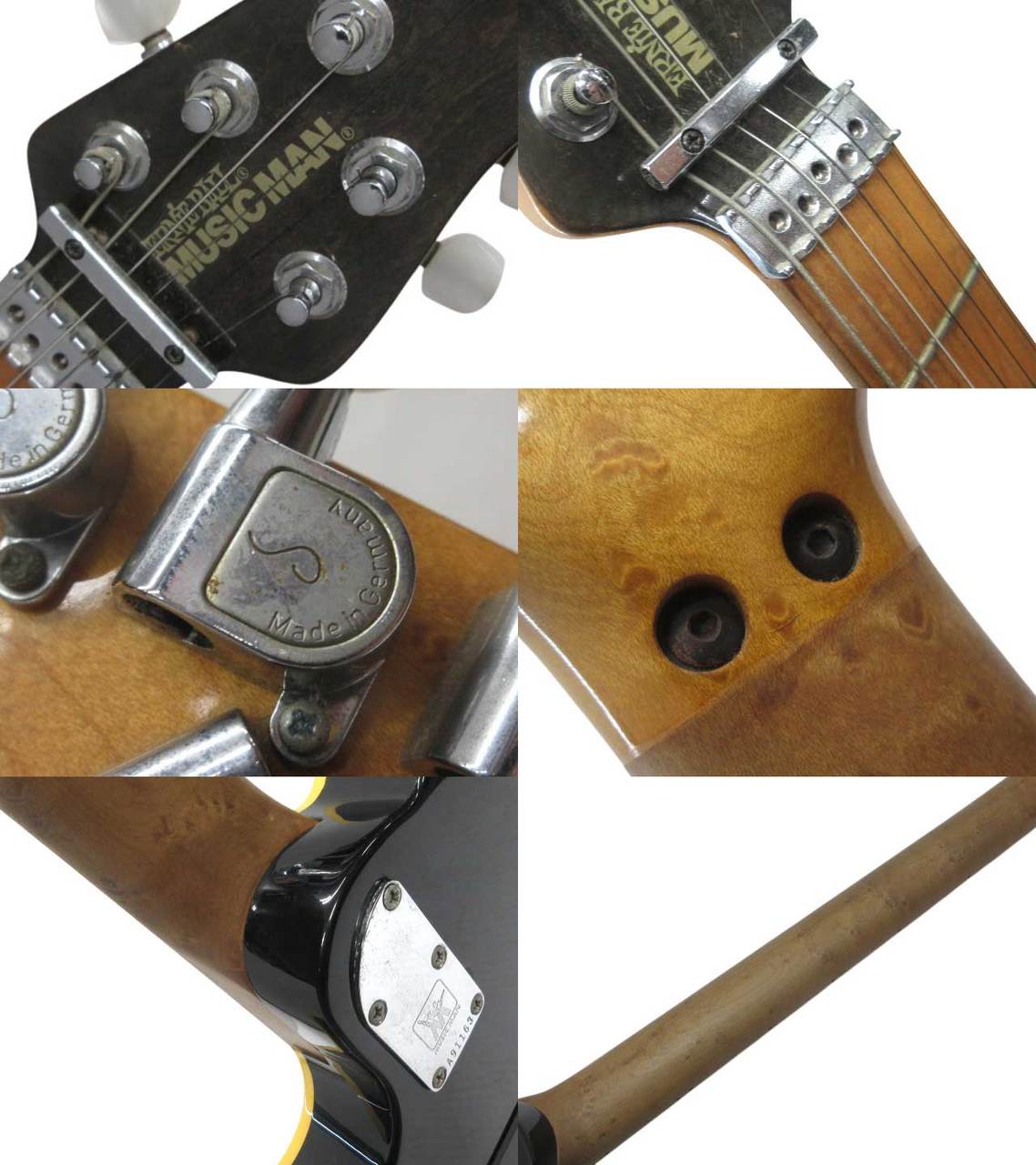 MUSIC MAN AXIS EX / Translucent Black / 1996年製【鹿児島店】（中古