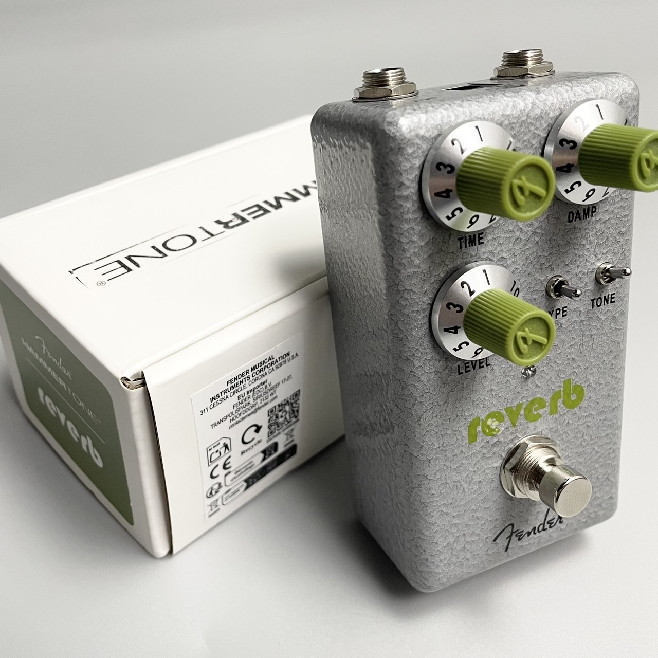 Fender　Hammertone Reverb リバーブ エフェクター Amazon.co.jp: Fender 空間系エフェクター Hammertone™ Reverb