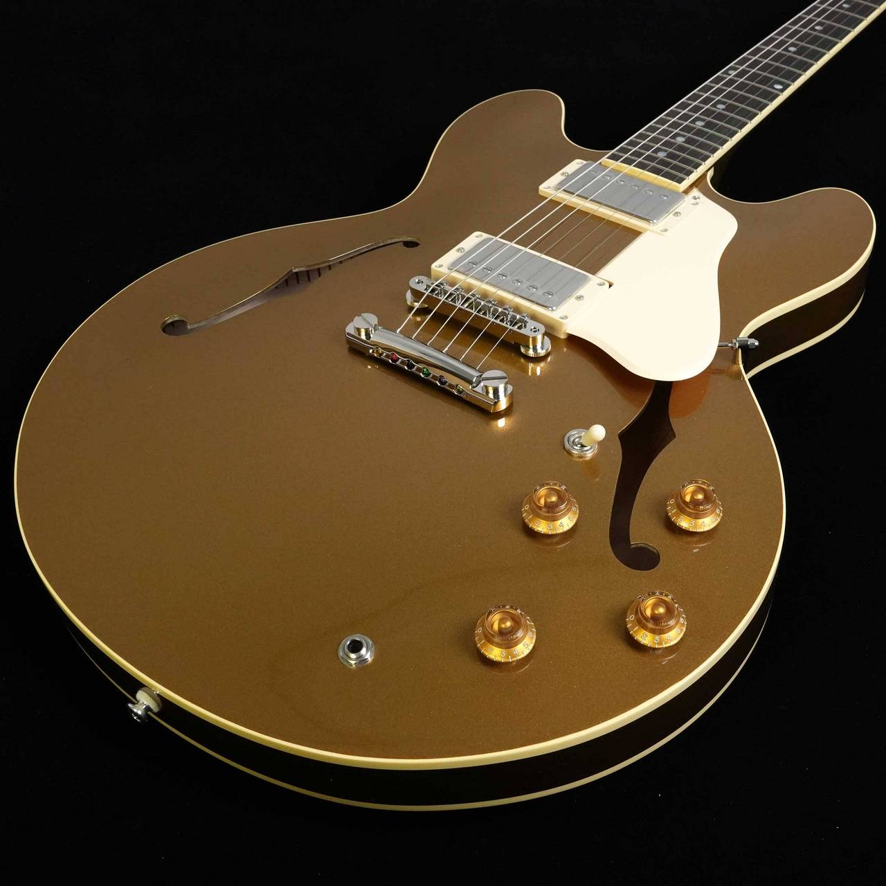 VG VG-ES STD Vintage Gold エレキギター セミアコ（新品/送料無料
