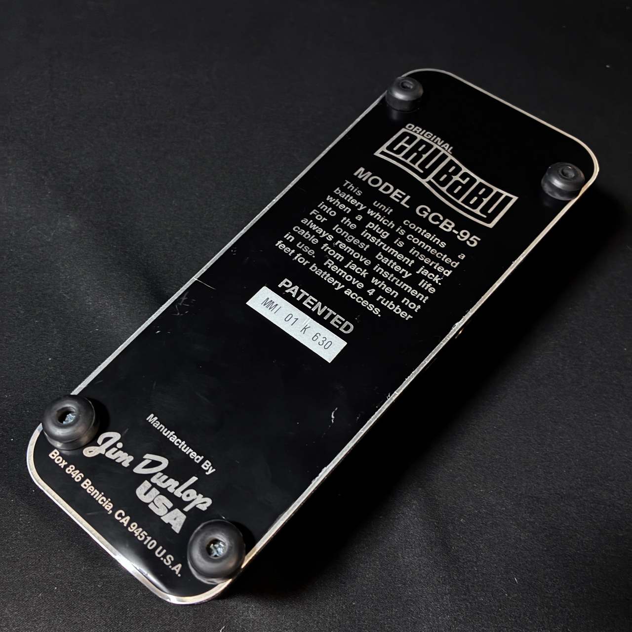 Cry Baby GCB95 動作確認済 Jim Dunlop Cry Baby GCB-95 / Wah Pedal 【甲府店】（中古）【楽器