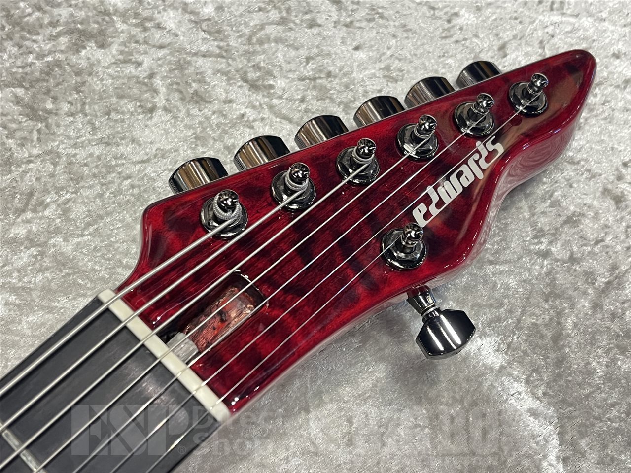 EDWARDS E-DR-II-7【See Thru Dark Red】（新品/送料無料）【楽器検索