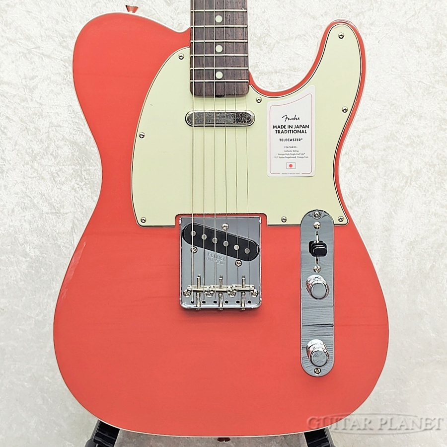 Fender Made in Japan Traditional 60s Telecaster Custom -Fiesta Red