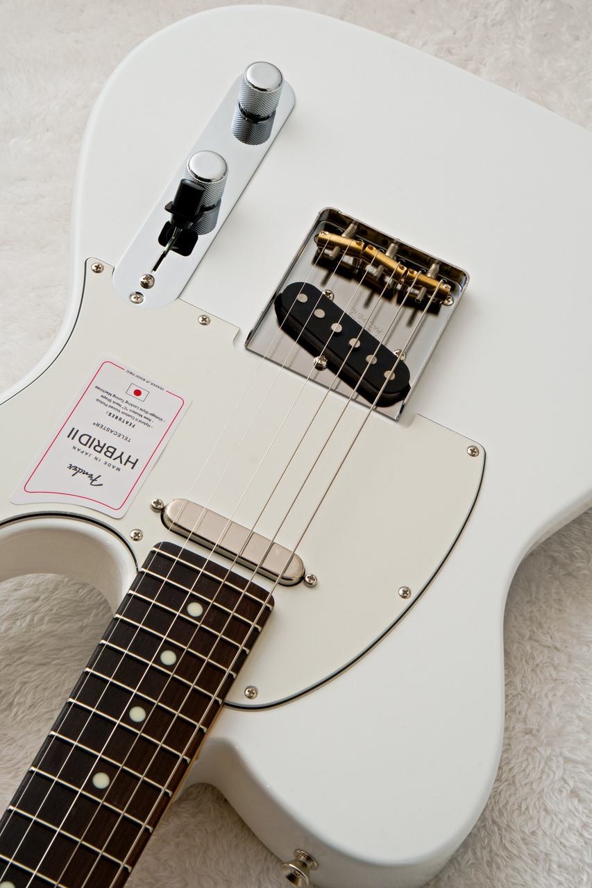 Fender MIJ HYBRID II TELECASTER Arctic White / AWT 【軽量個体