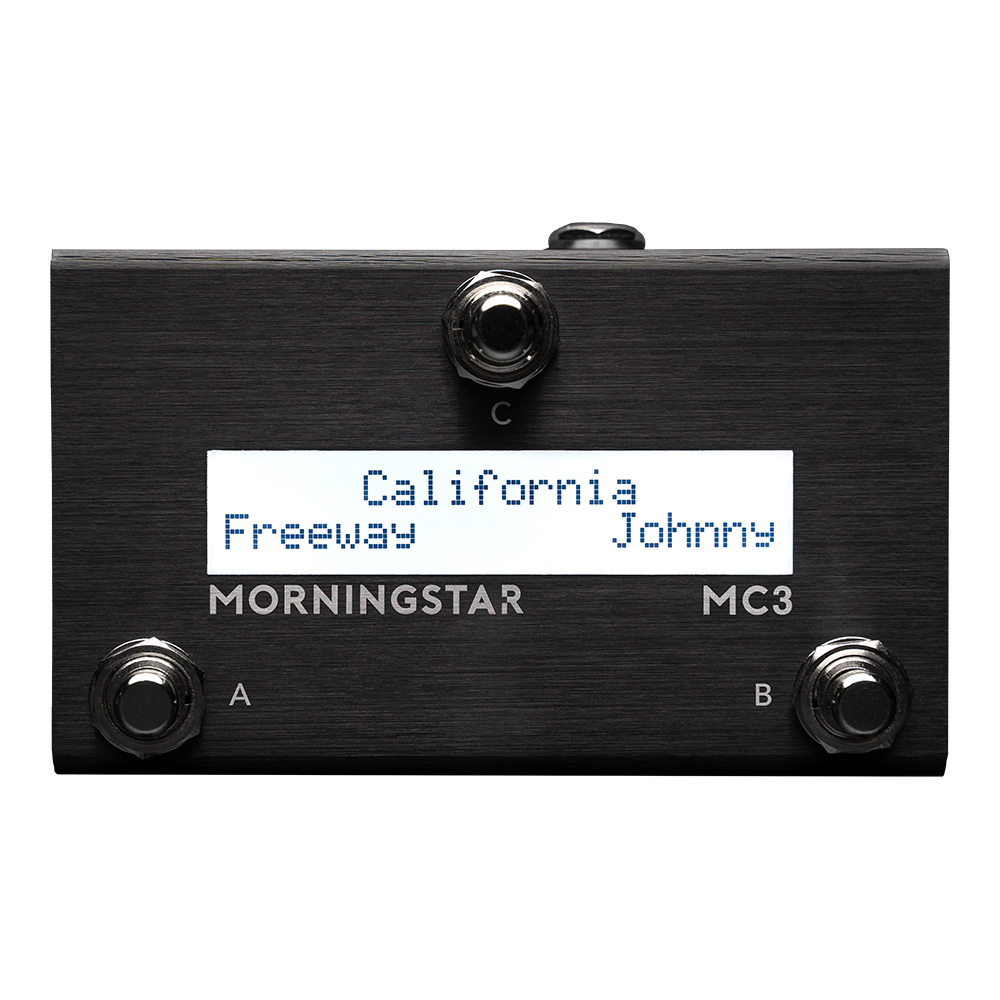 Morningstar Engineering MC3 【フルプログラム可能なMIDIフット 