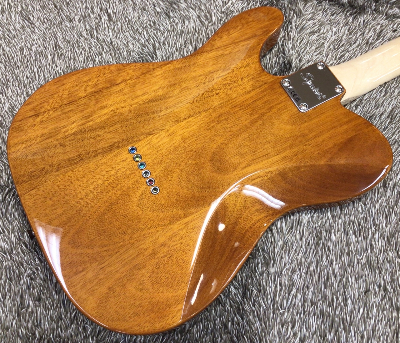 【弦交換済み】Squier by Fender deluxe 2ハムバッカー Squier by Fender Affinity Series Starcaster Deluxe Olympic