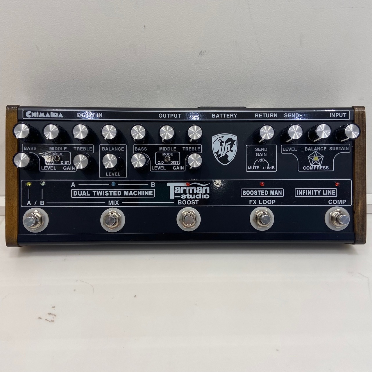 Tarman-studio Tarman-studio CHIMAIRA46 キマイラ46 OPTICAL COMPRESSOR / 2CH  DRIVE PRE-AMP/ BOOSTER（中古/送料無料）【楽器検索デジマート】