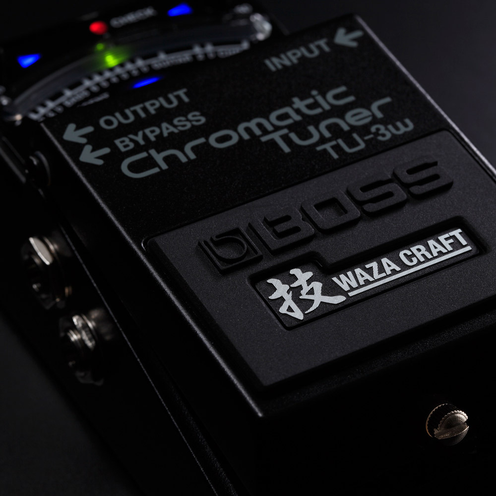 BOSS TU-3W (J) Chromatic Tuner ペダルチューナー 銀ネジ 日本