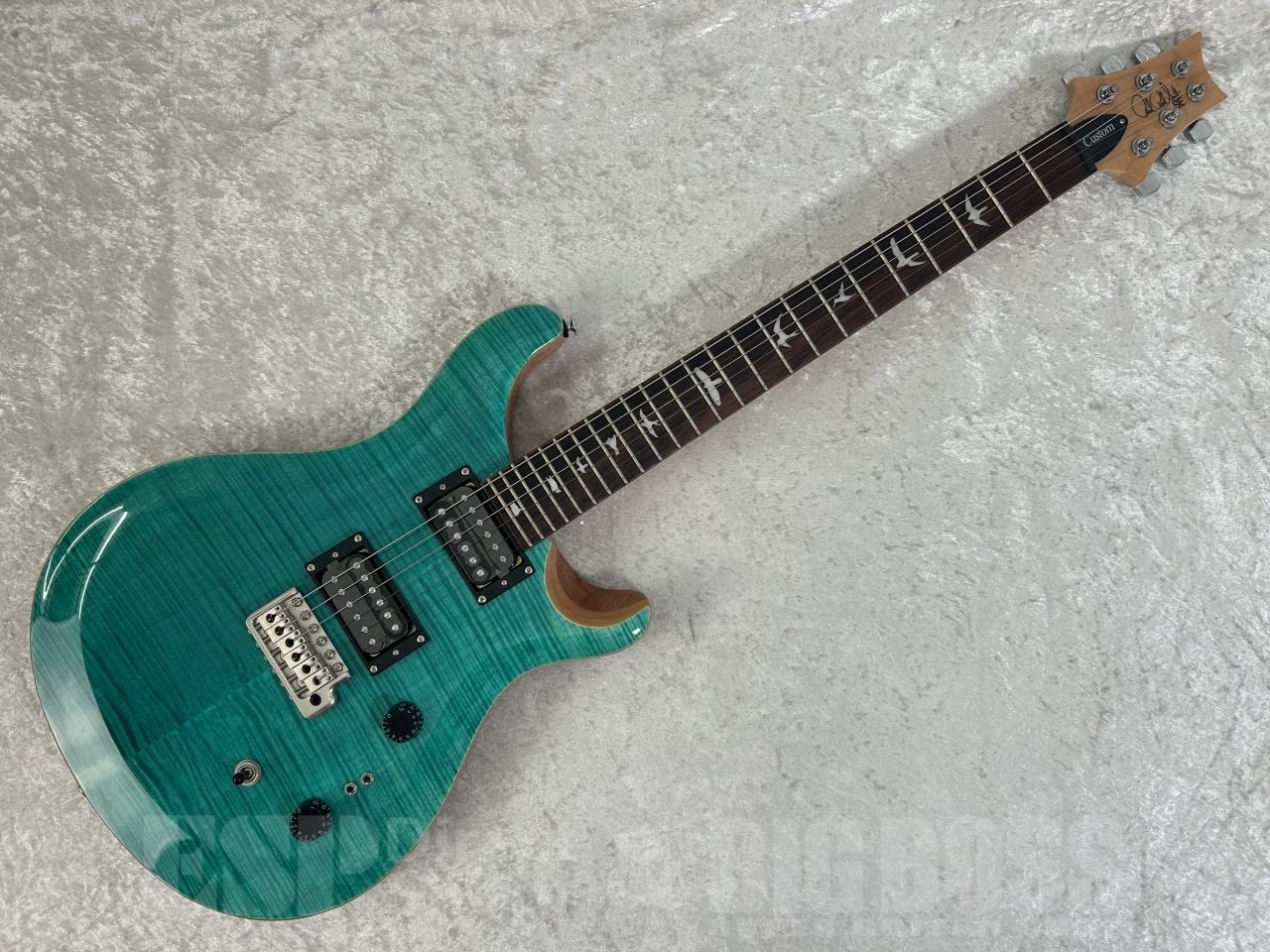 PRS SE custom 24-08 turquoise 純正ケース付き PRS SE Custom 24-08 Electric Guitar Turquoise | Guitar Center