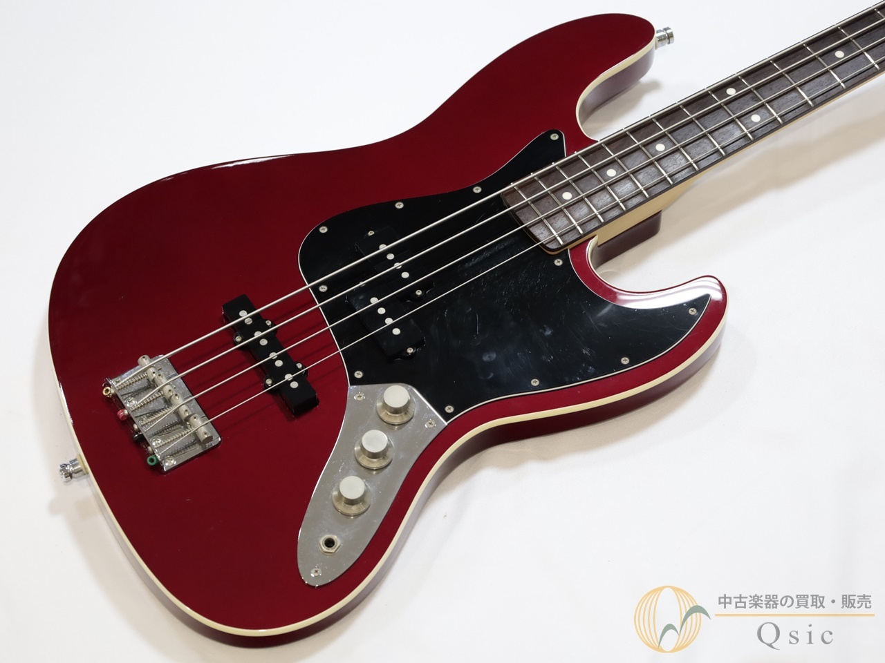 Fender Japan AJB-66 Aerodyne Jazz Bass Old Candy Apple Red 【返品