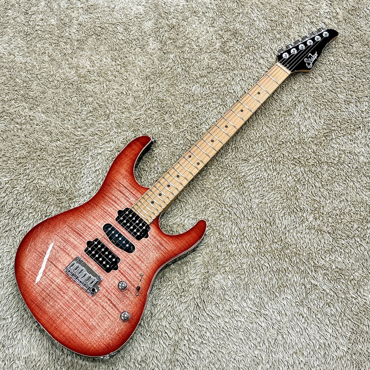 Suhr J Select Modern Plus Faded Trans Wine Red Burst / Roasted  Maple【アウトレット特価】（新品特価/送料無料）【楽器検索デジマート】