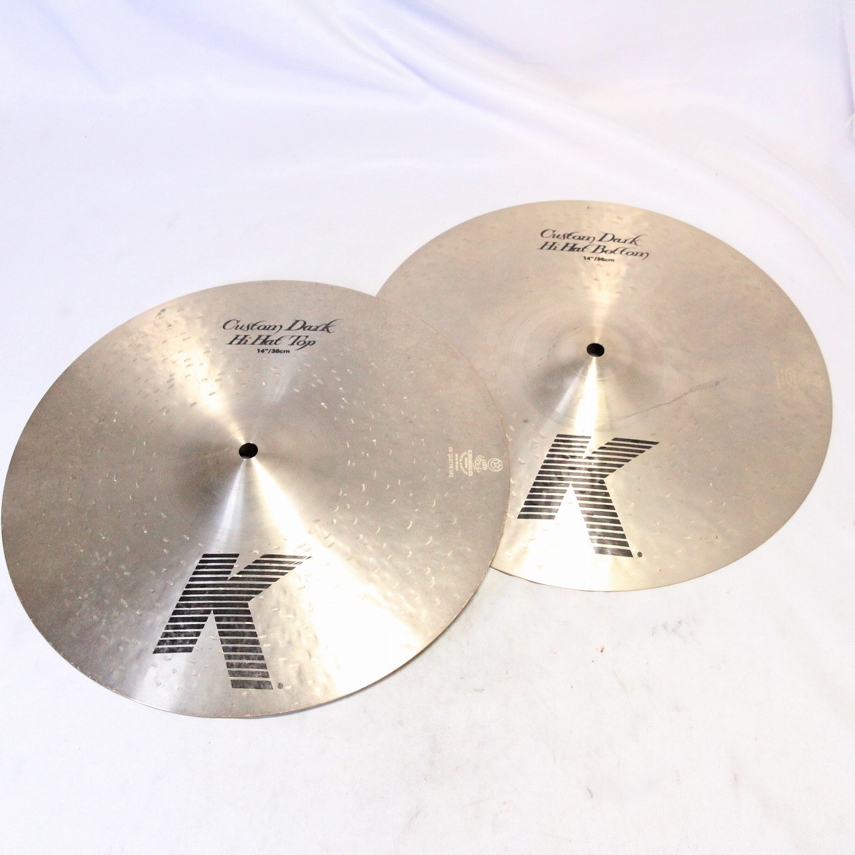 Zildjian K.CUSTOM DARK HIHATS 14インチ 1130/1262 ジルジャン