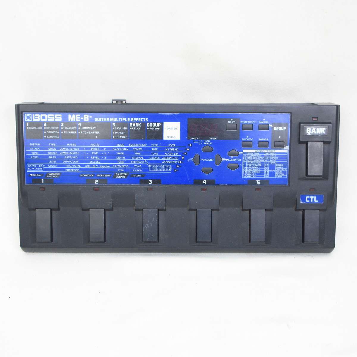 BOSS ME-8 Guitar Multiple Effects マルチエフェクター 【横浜店