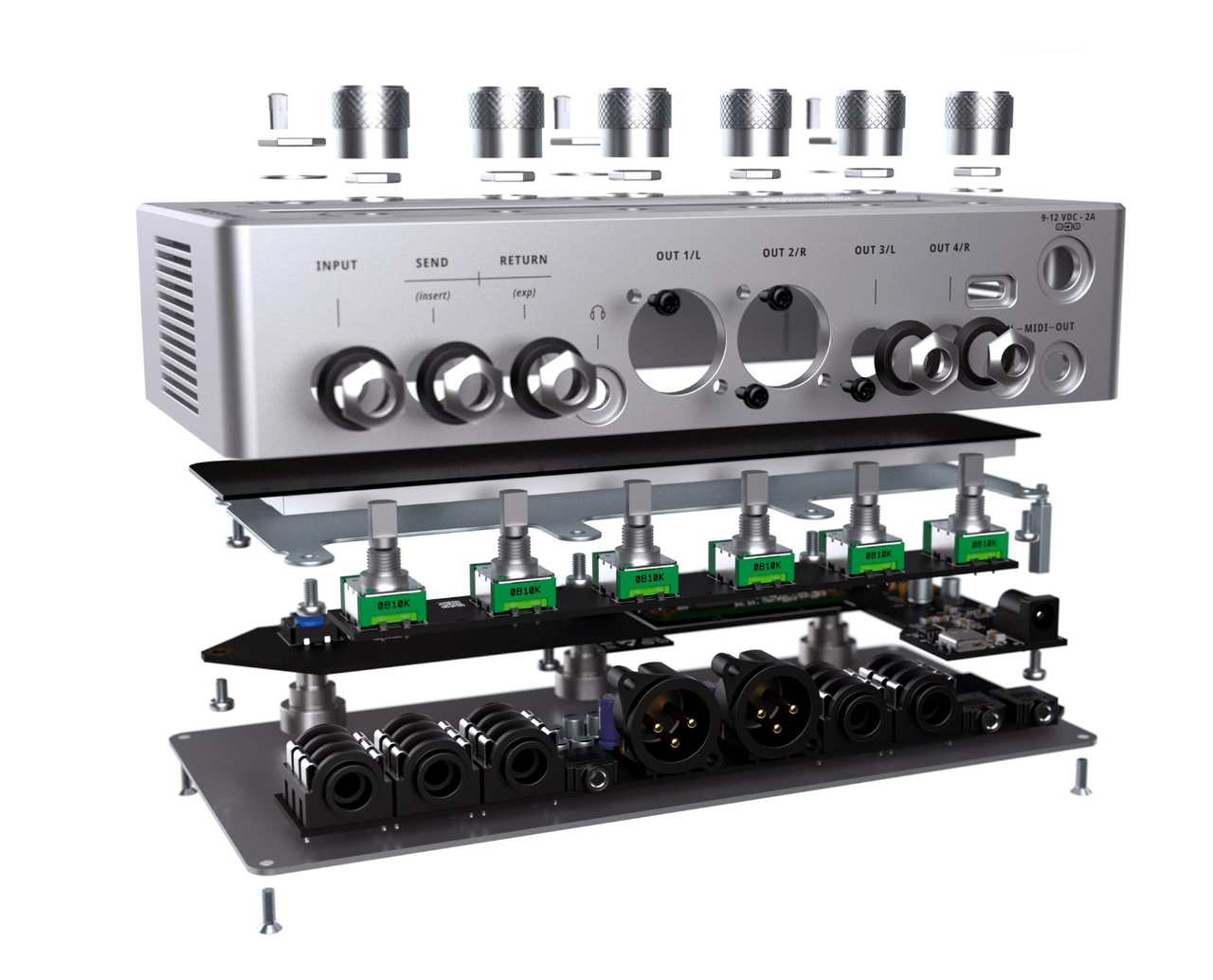 DARKGLASS (ダークグラス) ANAGRAM マルチエフェクター Darkglass Electronics Anagram Neural Amp Modeler (NAM)対応