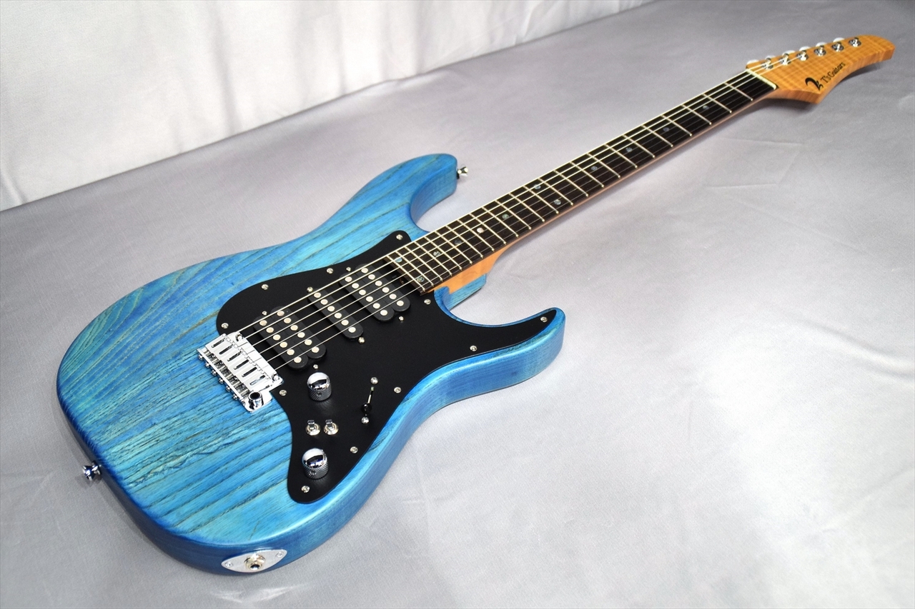 T's Guitars DST24 Solid Ash Trans Blue（中古/送料無料）【楽器検索 