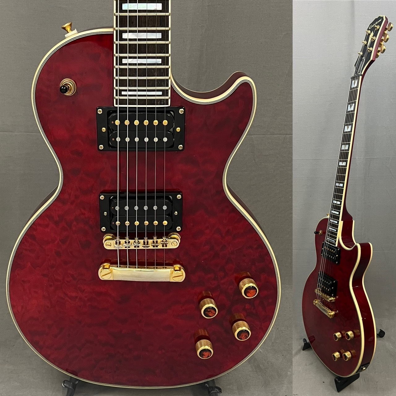 Epiphone Les Paul Custom Prophecy Plus GX 2016年製（中古）【楽器 