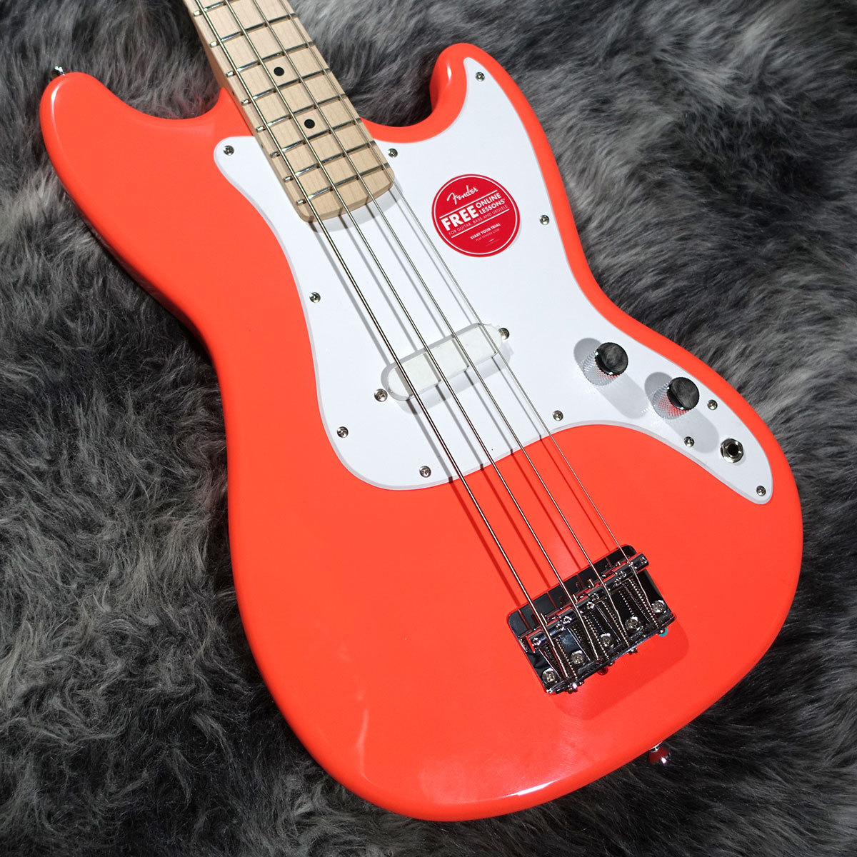 Squier by Fender Sonic Bronco Bass Tahitian Coral（新品）【楽器